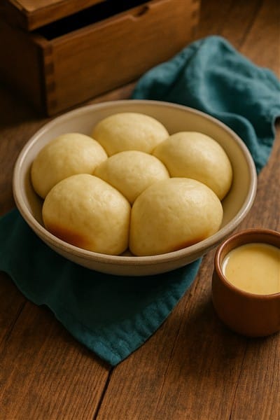 Dampfnudeln aus der Kochkiste