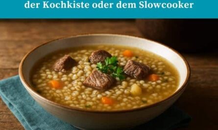 Graupensuppe aus Kochiste oder Slowcooker