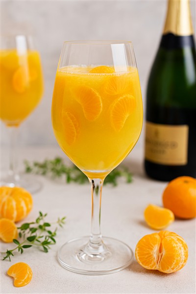 Orangen Prosecco Bowle – fruchtig, spritzig und ideal für festliche Anlässe