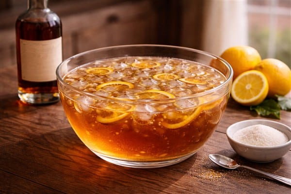 Rumbowle – klassisches Rezept für eine kräftige Bowle