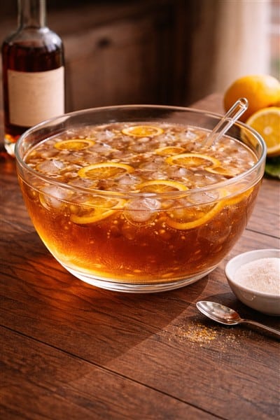 Rumbowle – klassisches Rezept für eine kräftige Bowle