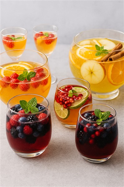 Silvesterbowlen – 5 prickelnde Ideen für den Jahreswechsel