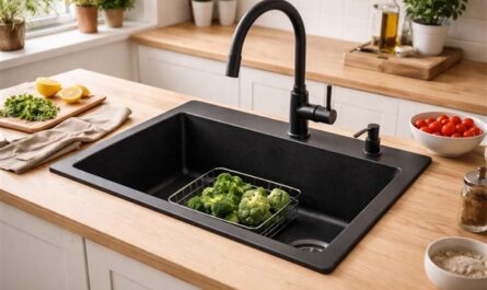 Schwarze Spüle reinigen: So bleibt sie sauber, ohne Schlieren und Flecken