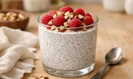 Chiapudding ohne Zucker – Low Carb Frühstück zum Vorbereiten
