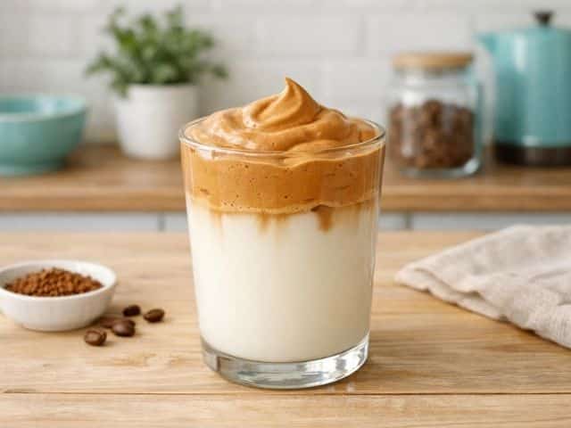 Low-Carb Dalgona Coffee selber machen – cremig und fluffig ohne Zucker
