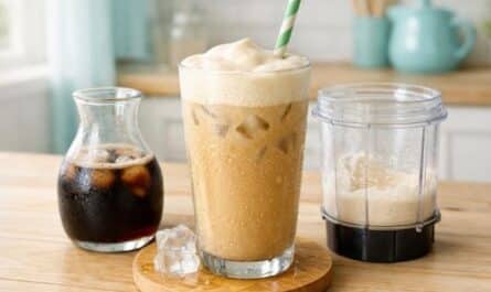 Low-Carb Frappé – cremiger Kaffee ohne Zucker