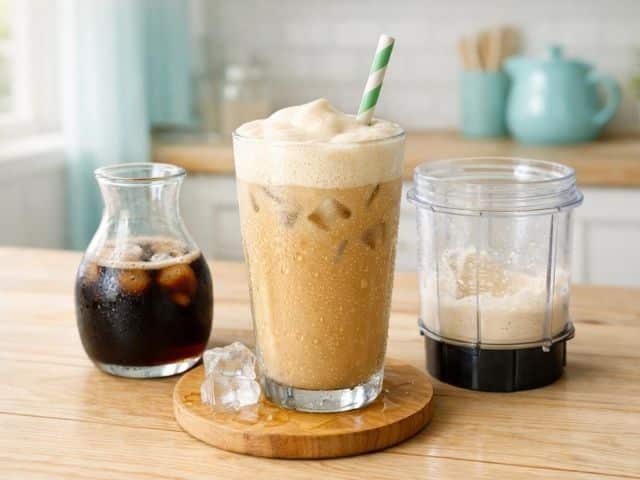 Low-Carb Frappé – cremiger Kaffee ohne Zucker