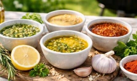 5 einfache Grillmarinaden zum Selbermachen