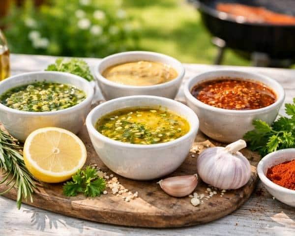 5 einfache Grillmarinaden zum Selbermachen