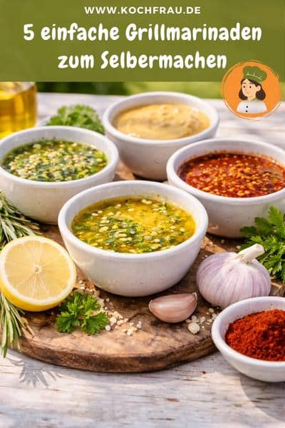 5 einfache Grillmarinaden zum Selbermachen