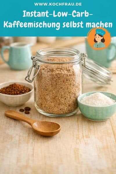 Instant-Low-Carb-Eiskaffeepulver selber machen