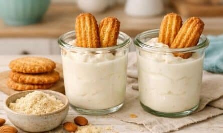 Yogurt Cookie Cheesecake low carb – virales Kühlschrankdessert ohne Zucker