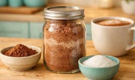 Low-Carb Kakaomischung selber machen – cremiger Kakao ohne Zucker