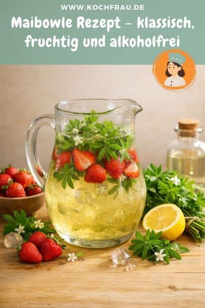 Maibowle einfach selber machen – drei Varianten mit Waldmeister