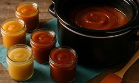 Fruchtbutter aus dem Slow Cooker