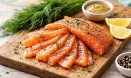 Graved Lachs Low Carb selber machen