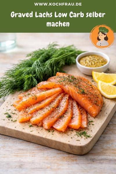 Graved Lachs Low Carb selber machen