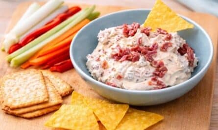 Salami Frischkäse Dip – schneller Dip mit PICK Salami