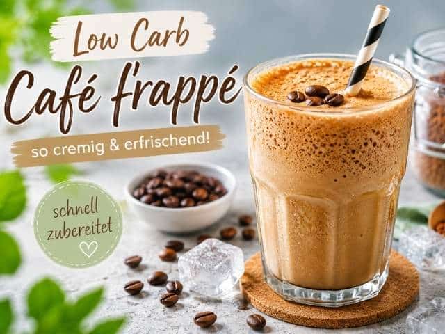 Low Carb Café frappé selber machen