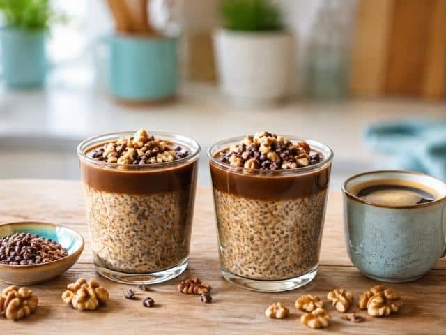 Kaffee Chiapudding Rezept für den Morgen